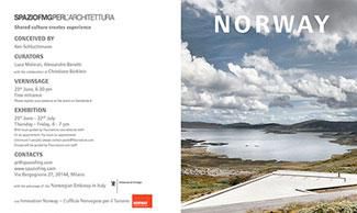 NORWAY ARCHITECTURE, INFRASTRUCTURE, LANDSCAPE.  WITH PHOTOGRAPHS BY KEN SCHLUCHTMANN