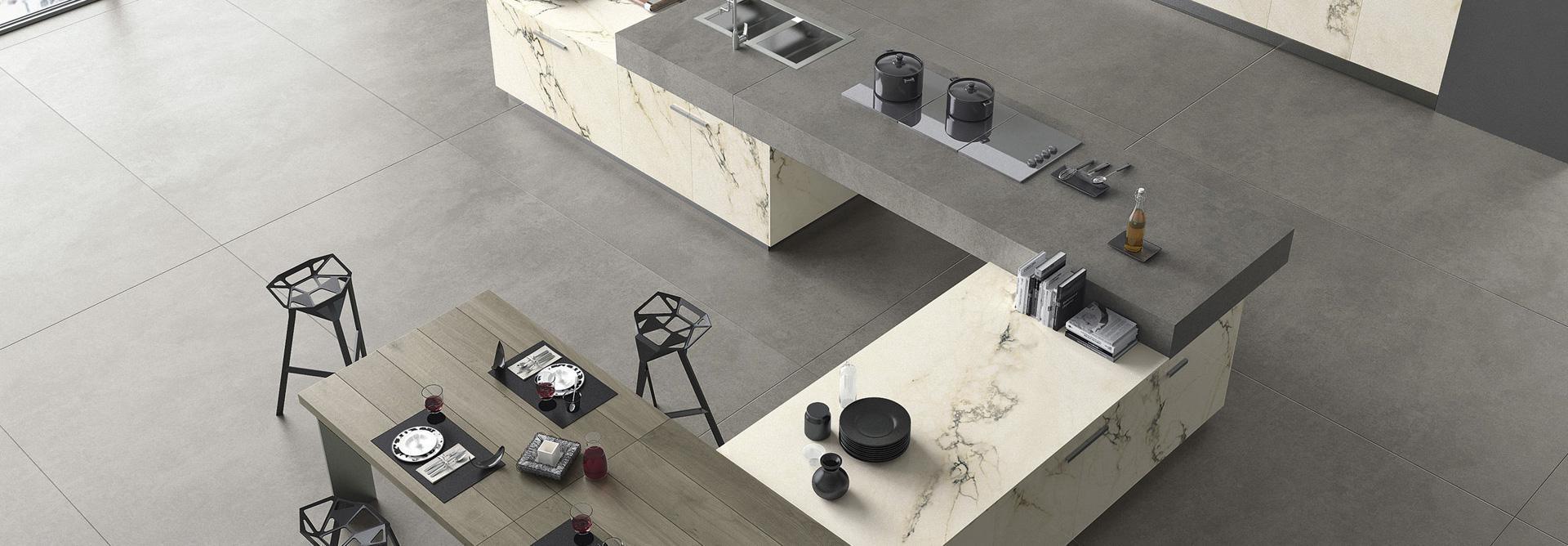 Concrete EffectFloors and Walls Tiles