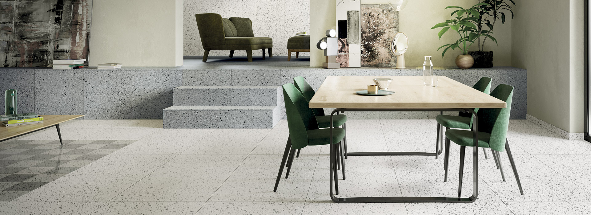 Modern indoor and outdoor floor and wall tilesDesign