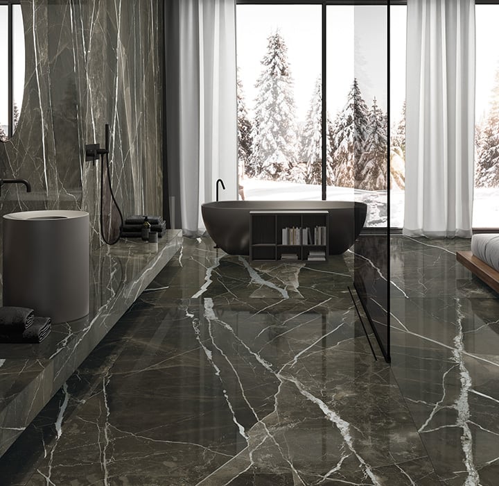 Fossil Black Marble Suppliers, Manufacturers, Factory