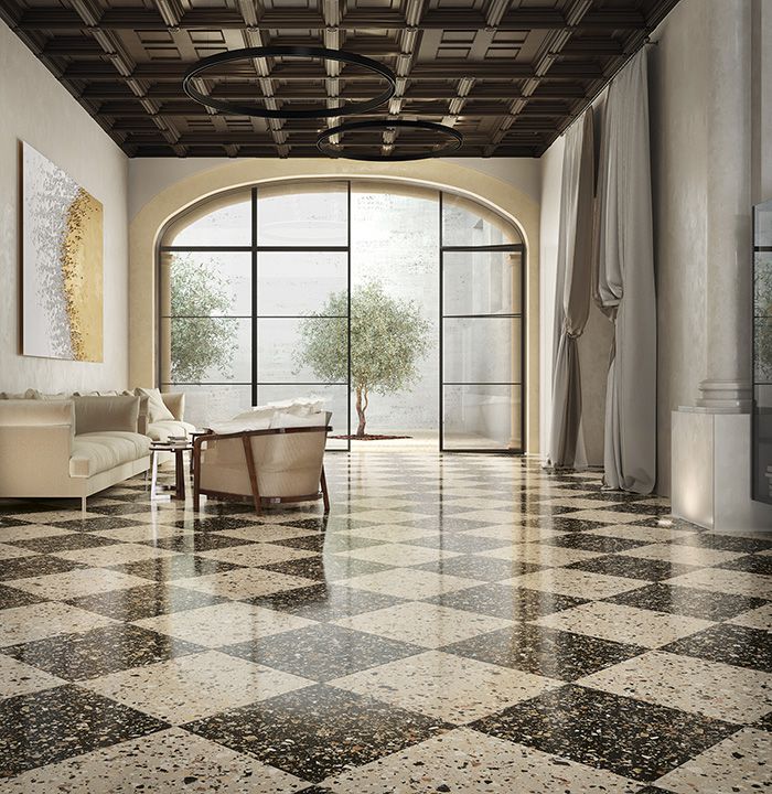 Venice Beige Venice Villa, design effect floor and wall