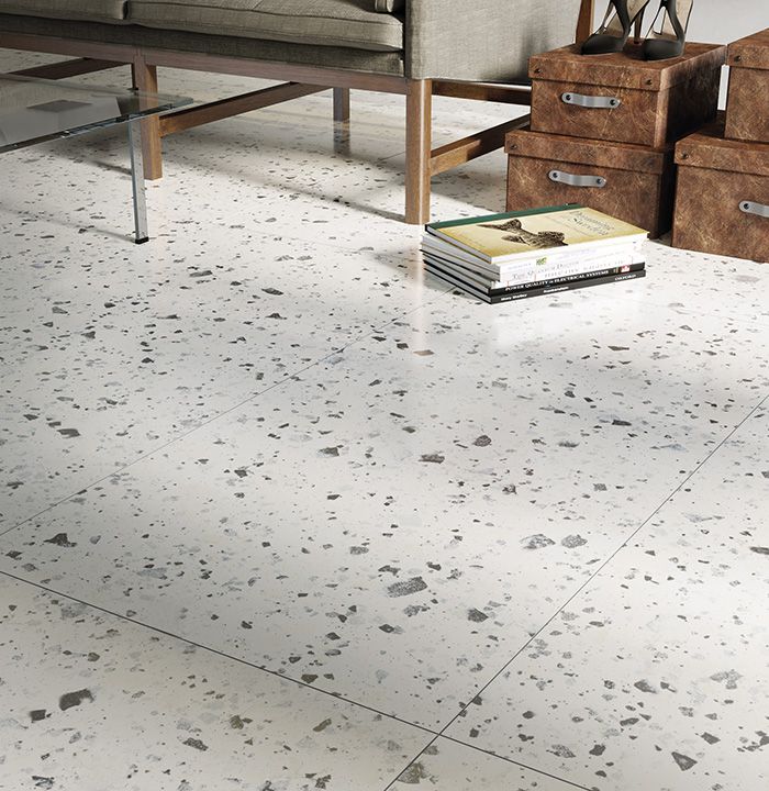 Venice White Venice Villa, design effect floor and wall